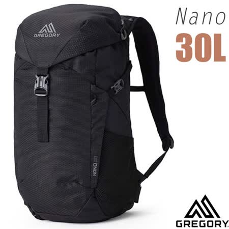 【GREGORY】 NANO 30 多功能休閒後背包/146838-0413 曜石黑✿30E010